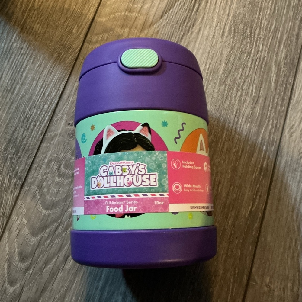 💰Make an offer, bundle and save💰 NWT Thermos Gabby's Dollhouse food jar